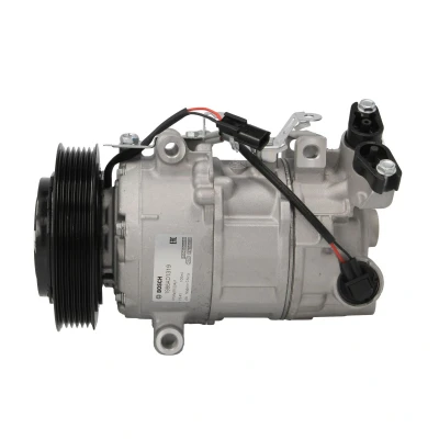 Afbeelding van BOSCH 1 986 AD1 319 AC Compressor 12V PAG 46 R134a Met montagehandleiding, afdichtring RENAULT: GRAND SCENIC 3, 3