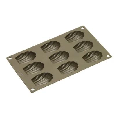 Image de LURCH 85025 FLEXIFORM MOULE À MADELEINES POUR 9 MARRON