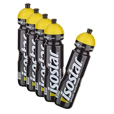 Afbeelding van Isostar Sportdrinkfles, 1000 ml, BPA vrij, waterfles voor hardlopen, fietsen, gymnastiek, wandelen, push &amp; pull sluiting, praktisch en waterdicht (5 x ml)