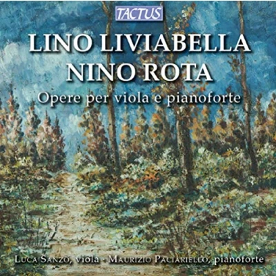 Afbeelding van Paciariello Sanz. Liviabella, Rota: Works For Viola &amp; (CD)