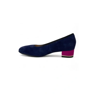 Afbeelding van ara Klassieke pumps, Dames, Maat: 41, Blau Veloursleer