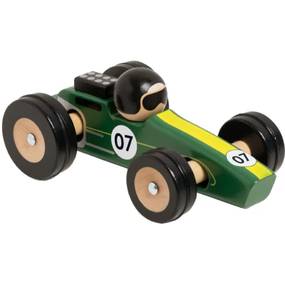 Afbeelding van Classic World Houten Speelgoedauto Silverstone