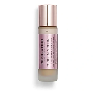 Afbeelding van Makeup Revolution, Conceal &amp; Define Foundation, F8, 23 ml