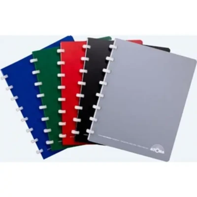 Afbeelding van Atoma Eco schrift, ft A5, 144 bladzijden, gelijnd, geassorteerde kleuren