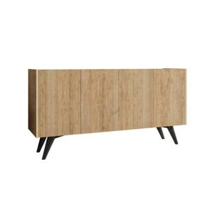 Afbeelding van Dressoir Pekin Melamine Naturel 150cm