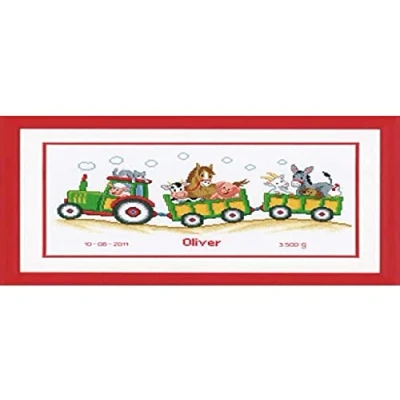 Afbeelding van Vervaco Borduurpakket treintje Olivier 0011906