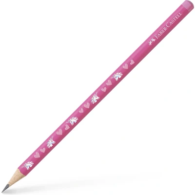 Afbeelding van Faber Castell grafietpotlood motief Unicorn hardheid HB roze FC 111510