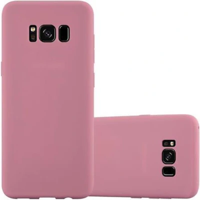 Afbeelding van Cadorabo Hoesje geschikt voor Samsung Galaxy S8 in CANDY ROZE Beschermhoes gemaakt van flexibel TPU silicone Case Cover