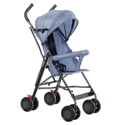 Afbeelding van Evolutionaire babydriewieler 5 in 1 fiets tot 25 kg, waterdichte cabine met UPF50+ filter, opvouwbaar, 360 graden draaibare zitting, verstelbaar, D blauw