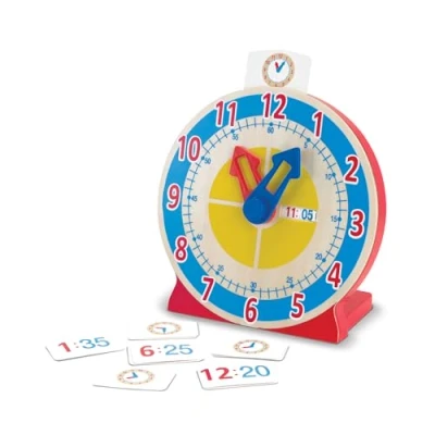 Image de Horloge Tourne et dis l&#039;heure Melissa Doug