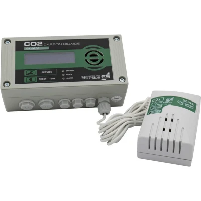 Afbeelding van Schabus GX D250 Luchtkwaliteitssensor Met interne sensor werkt op het lichtnet Detectie van Kooldioxide