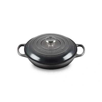 Image de Le Creuset Faitout Signature en Fonte Émaillée, Rond, Ø 26 cm, 2 L, 4.205 kg, Flint, 21180264442430