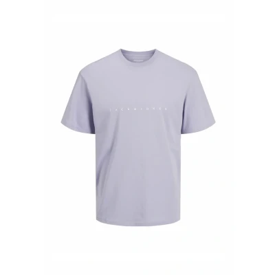 Afbeelding van Jack &amp; Jones Estar SS NOOS Tshirt print, Heren, Maat: Small, Languid lavender