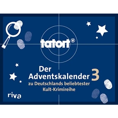 Afbeelding van Tatort 3 Der Adventskalender zu Deutschlands beliebtester Kult Krimireihe