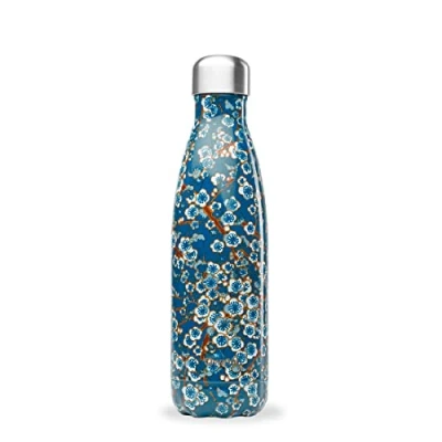 Afbeelding van Qwetch Thermosfles Hanami Originals roestvrij staal, waterdicht, BPA vrij, herbruikbaar, 500 ml