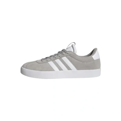 Image de adidas Femme VL COURT 3.0 SHOES, Grey Two/Cloud White/Silver Metallic, 36 2/3 EU