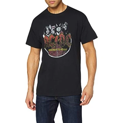 Afbeelding van Ac/Dc T shirt voor heren, Highway (10)