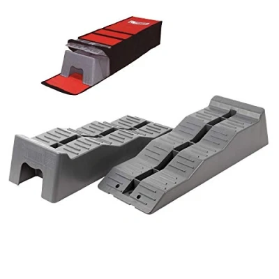 Afbeelding van Fiamma® Level Up Set van 2 balanceerwiggen + draagtas 4 10 cm grijs