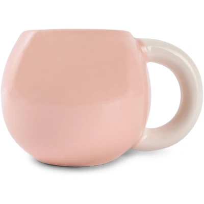 Afbeelding van ONA Beker Koffiemok Lola Rond Roze 330 ml