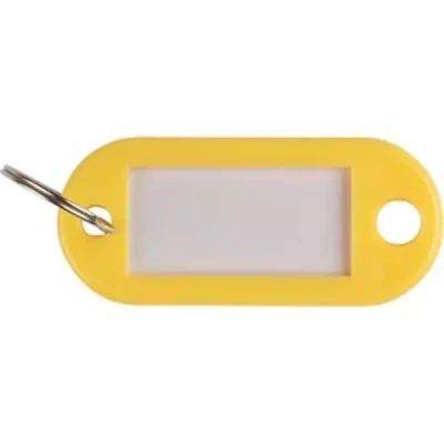 Afbeelding van Q Connect, Sleutelhanger, Sleutelhanger geel, Geel