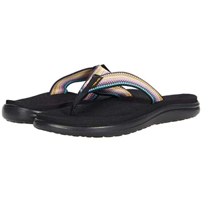 Afbeelding van Teva VOYA Teensandalen, Dames, Maat: 37, Antiguous black/multicolor Textiel