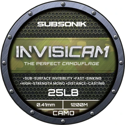 Afbeelding van Sonik Subsonik Invisicam 1200m Maat : 22lb 0.38mm