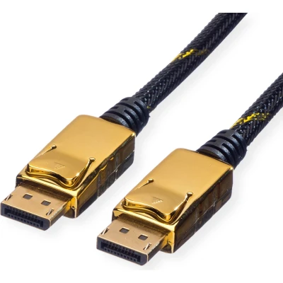 Afbeelding van ROLINE GOLD DisplayPort Kabel, DP M/M, 1 m