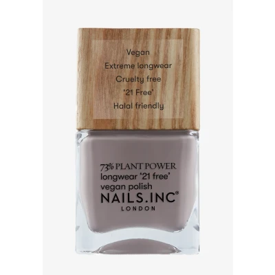 Afbeelding van Nails Inc WHAT&#039;S YOUR SPIRITUALITY Plant Power veganistische nagellak 73% plantaardige basis, 100% veganistisch en dierproefvrij perfecte manicure, elegant grijs voor een