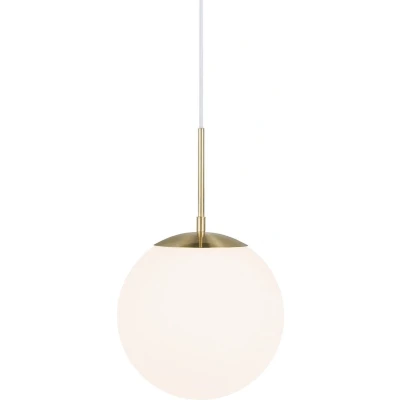 Afbeelding van Grant hanglamp in messing met glazen bol Ø 25cm