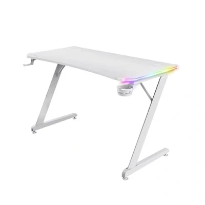 Afbeelding van Trust GXT709 Luminus RGB Game Bureau Wit