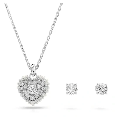 Afbeelding van Swarovski Hyperbola SET Oorbellen, Dames, Maat: One Size, White