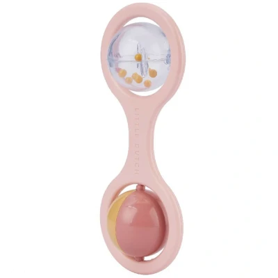 Afbeelding van Little Dutch Rammelaar Bal Roze