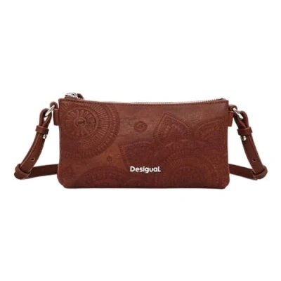 Afbeelding van Desigual Schoudertas, Dames, Maat: One Size, Braun