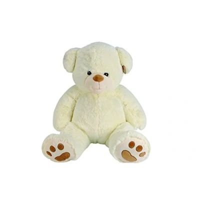 Afbeelding van Nicotoy Knuffelbeer Klassiek Junior 85 Cm Pluche Crèmekleurig