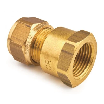 Afbeelding van Kuterlite knelkoppeling 3/8&quot; binnendraad x Ø12 schroefbus. Artikelnr: 089381.6