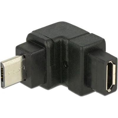 Afbeelding van DeLOCK USB2.0Micro B/USB2.0Micro B Zwart