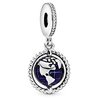 Afbeelding van Pandora Moments 925 Sterling Silver Globe Charm 798021CZ