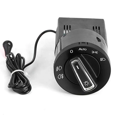 Afbeelding van Koplamp Schakelaar, Auto Schakelaar Licht Sensor Module met Aan/Uit Compatibel VW Golf Mk4 Passat Polo GMC Sierra Chevy Silverado