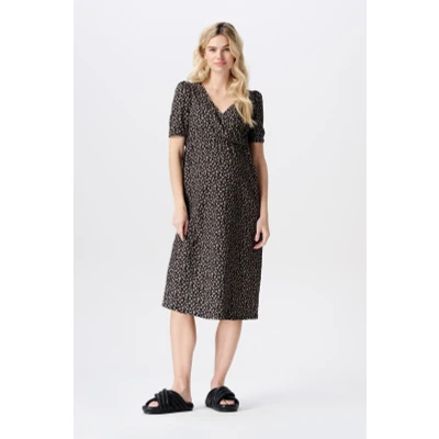 Afbeelding van Noppies Still Jaelynn Jurk, Dames, Maat: XS, Black flower