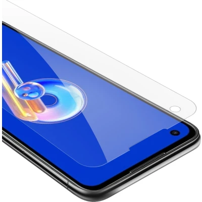 Afbeelding van Cadorabo Screenprotector geschikt voor Asus ZenFone 9 Pantser film Beschermende in KRISTALHELDER Geharde (Tempered) display beschermglas 9H hardheid met 3D Touch