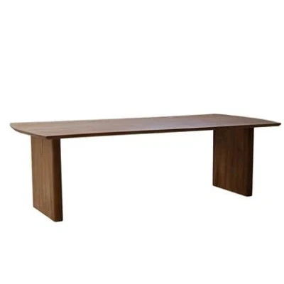 Afbeelding van Giga Meubel Eettafel Naturel 200cm Rechthoek Mangohout Tomeo