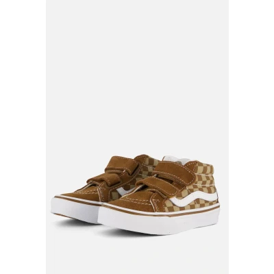 Afbeelding van Vans SK8 Mid Reissue V Checkerboard bruin Heren Maat 31