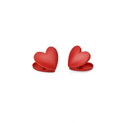 Afbeelding van BAG CLIPS HEART SET 6 PCS