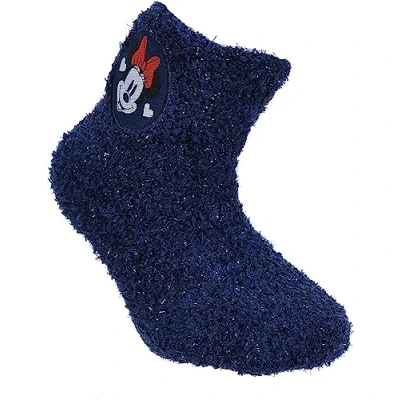 Afbeelding van Disney Antislipsokken voor kinderen, sokken meisjes, Minnie Mouse, pantoffels Navy Blauw