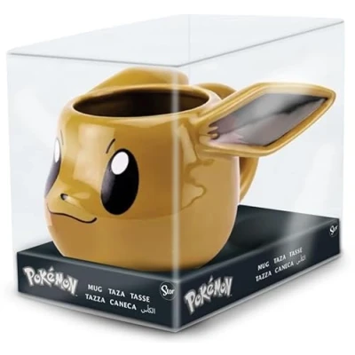 Afbeelding van Pokemon Evoli 3D mok 500 ml