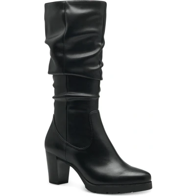 Afbeelding van Tamaris Laarzen, Dames, Maat: 39, Black Hoogwaardig imitatieleer
