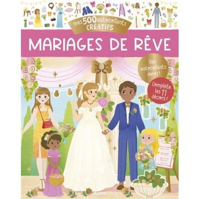 Image de Mes 500 autocollants creatifs mariages de reve