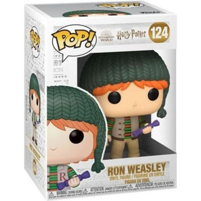 Afbeelding van Funko Ron Weasley / Wemel Holiday Pop! Movies Harry Potter Figuur