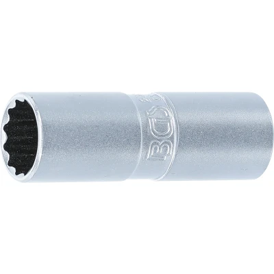Afbeelding van BGS Bougiedopsleutel met rubberring, twaalfkant 1/2&quot; 16 mm
