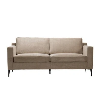 Afbeelding van Bronx71® Scandinavische bank 3 zits Orlando stof gemêleerd taupe